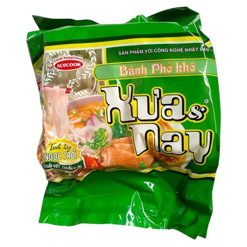 Reisbandnudeln Vina Acecook Xua-Nay 500g (Phở xưa và nay)