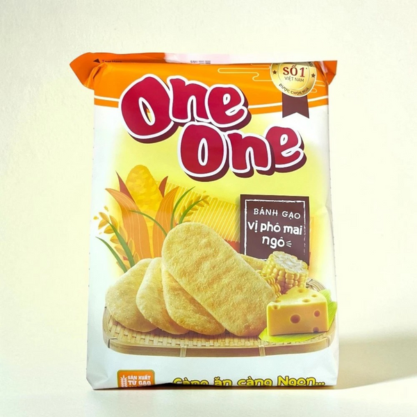 Reiscracker mit Mais und Käse 118g