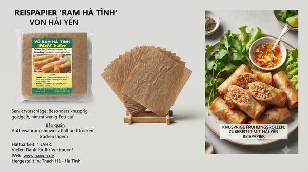Reispapier frittieren 500g (Vỏ Ram Hà Tĩnh)