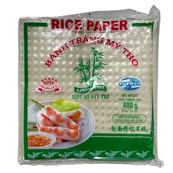 Reispapier für Sommerrollen 22cm 400g (Vuong)