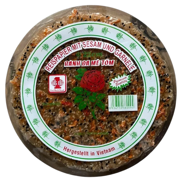 Reispapier mit Sesamen und Garnelen 300g