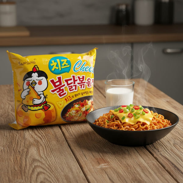 Samyang Buldak Cheese Hot Chicken Flavor Ramen 140g