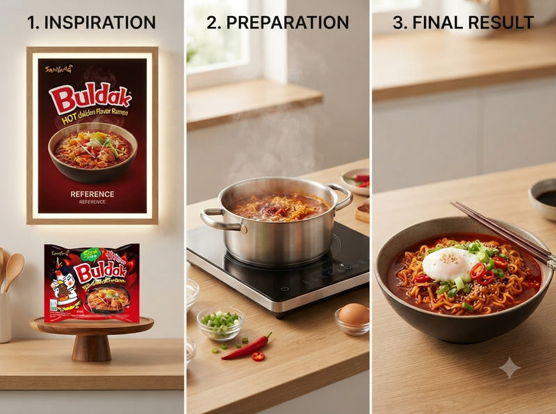 Samyang Buldak Stew Version Hot Chicken Flavour Ramen 140g (Mì hàn quốc)