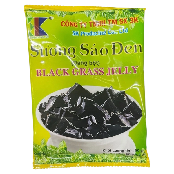 Schwarz Agar Pulver (Gras Jelly) 50g (EAGLE COIN  Grasgelee  24 x 530g)