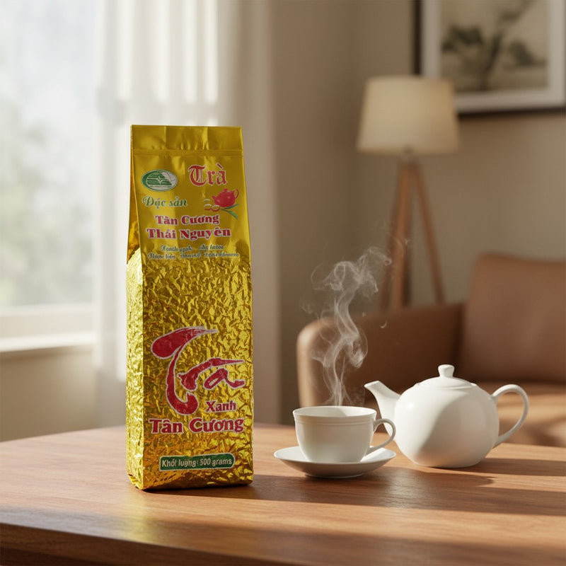 ,,Tan Cuong-Thai Nguyen" Grüner Tee 500g (Chè tân cương)