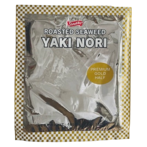 Yaki Sushi Nori Zenkei- Premium-Gold - Ganz Blätter 50pcs (Lá nguyên 50 cái)